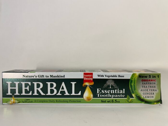 herbal essential toothpaste